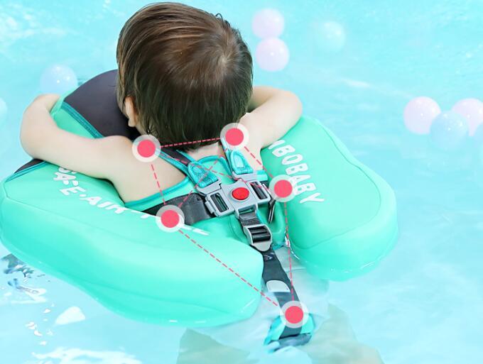 Inflatable Baby Swimming Ring Float with Seat