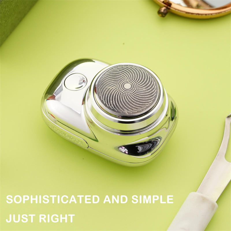 Mini Portable USB Rechargeable Face Shaver for Men
