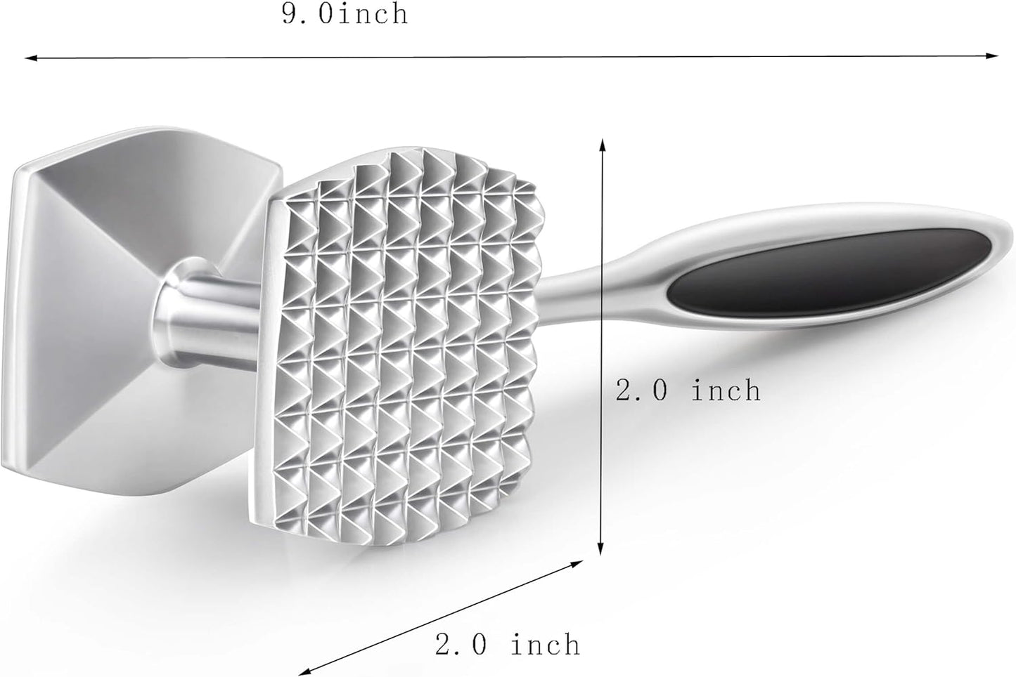 Meat Tenderizer Hammer Tool Pounder for Tenderizing Steak Beef Poultry