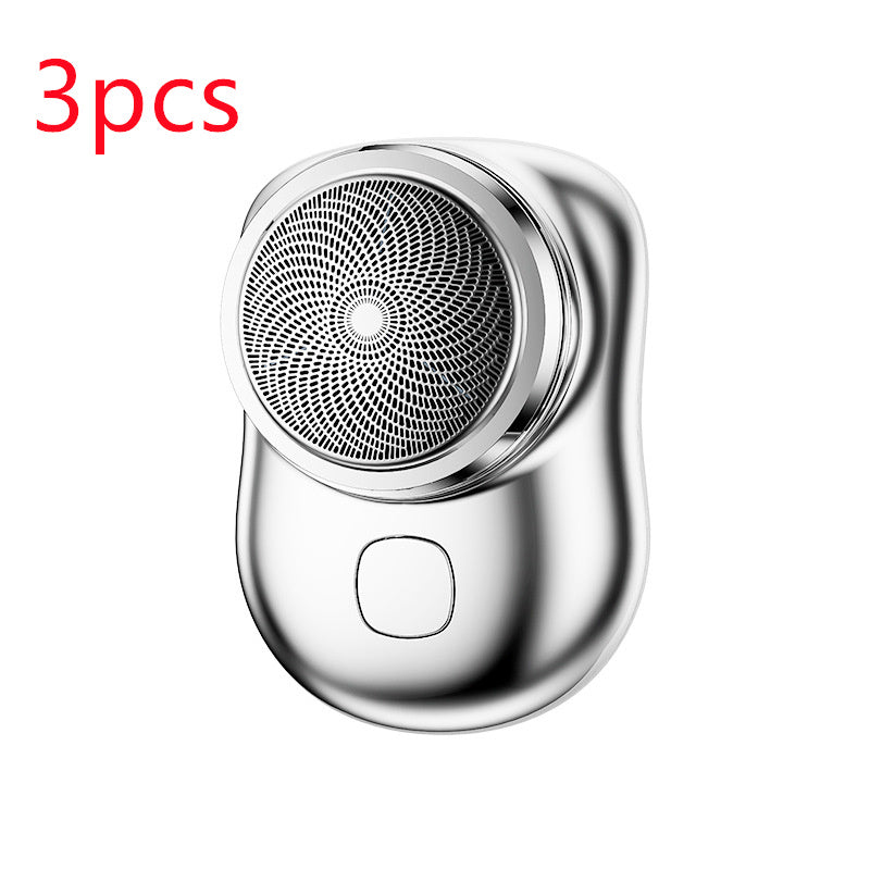 Mini Portable USB Rechargeable Face Shaver for Men