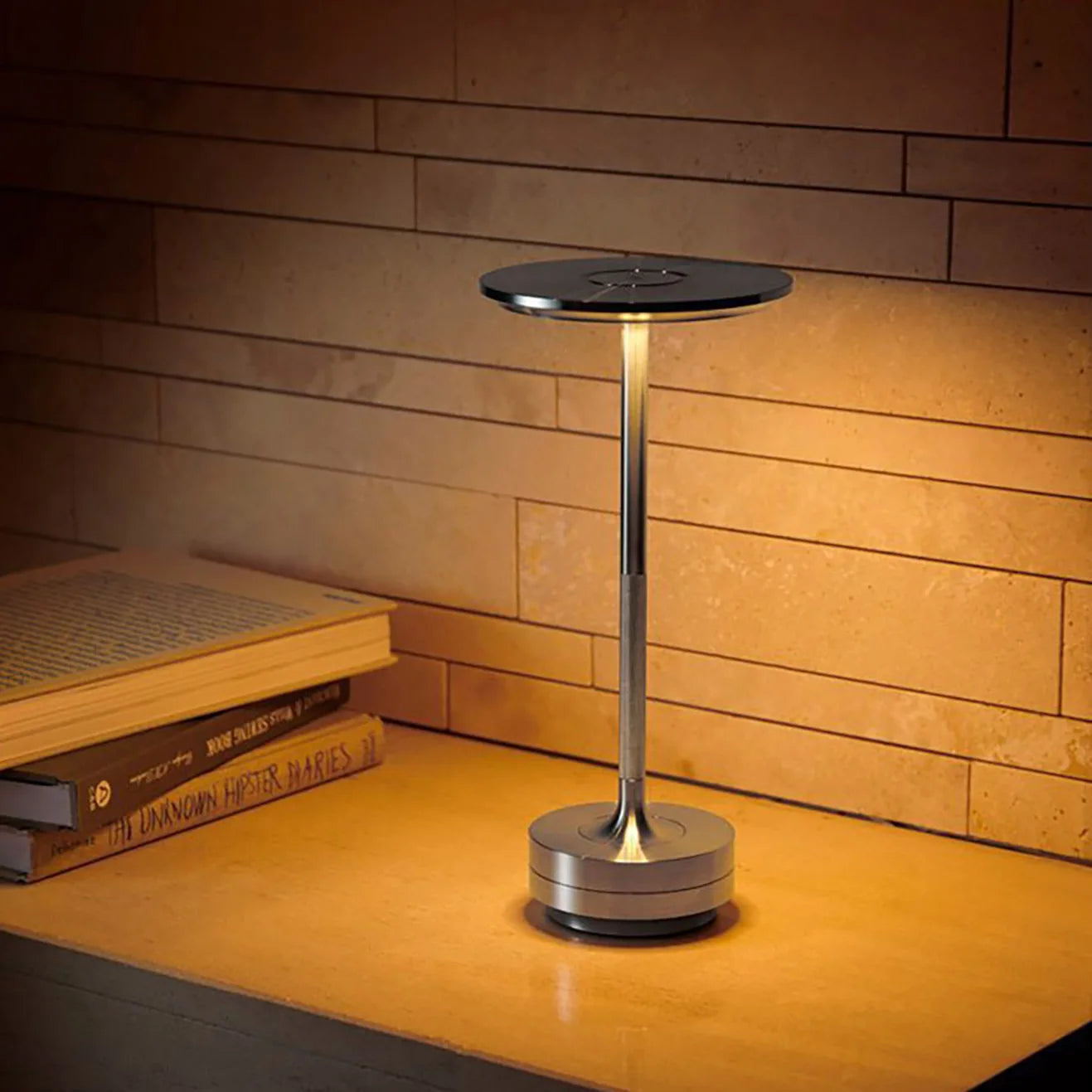 2PCS Rechargeable Wireless Table Lamp for Bedroom