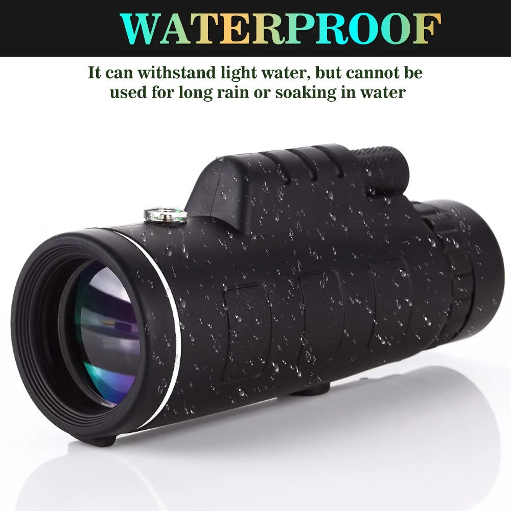 80X100 Telescope for Kids Beginners Adults, Refractor Telescope with Adjustable Tripod