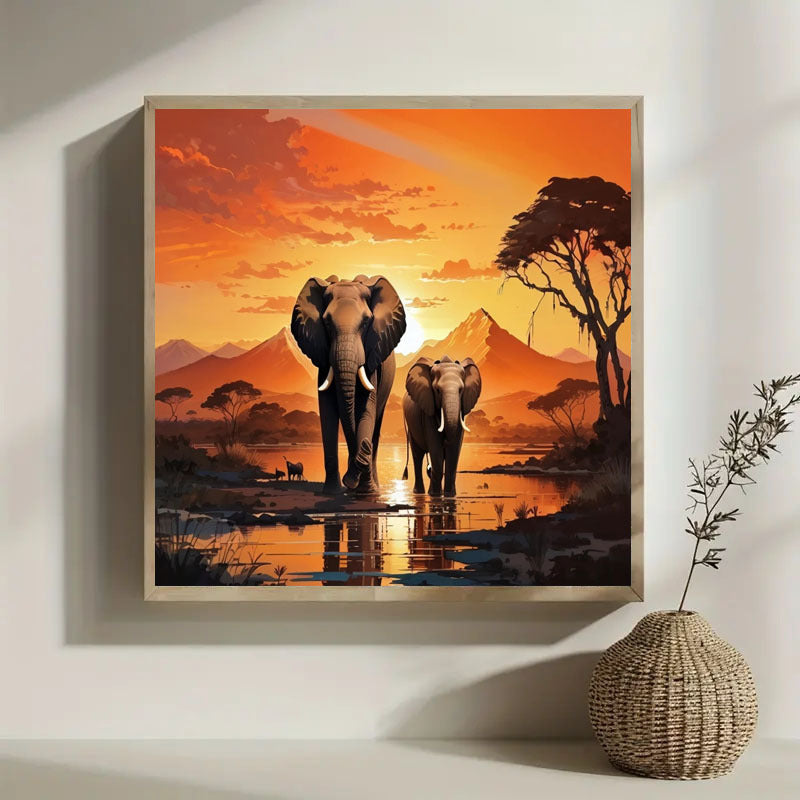 5D DIY Full Round Diamond Painting Art Kit