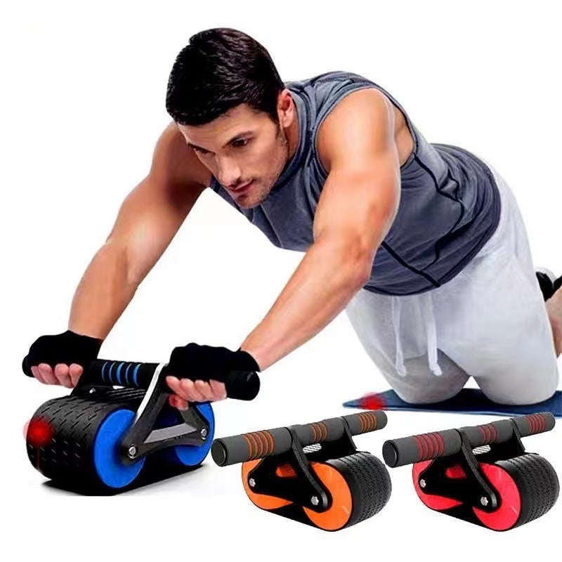 Automatic Rebound Ab Wheel Roller Trainer