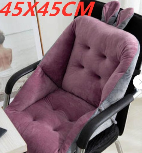 Ergonomic Seat Cushion with Integrated Backrest Support