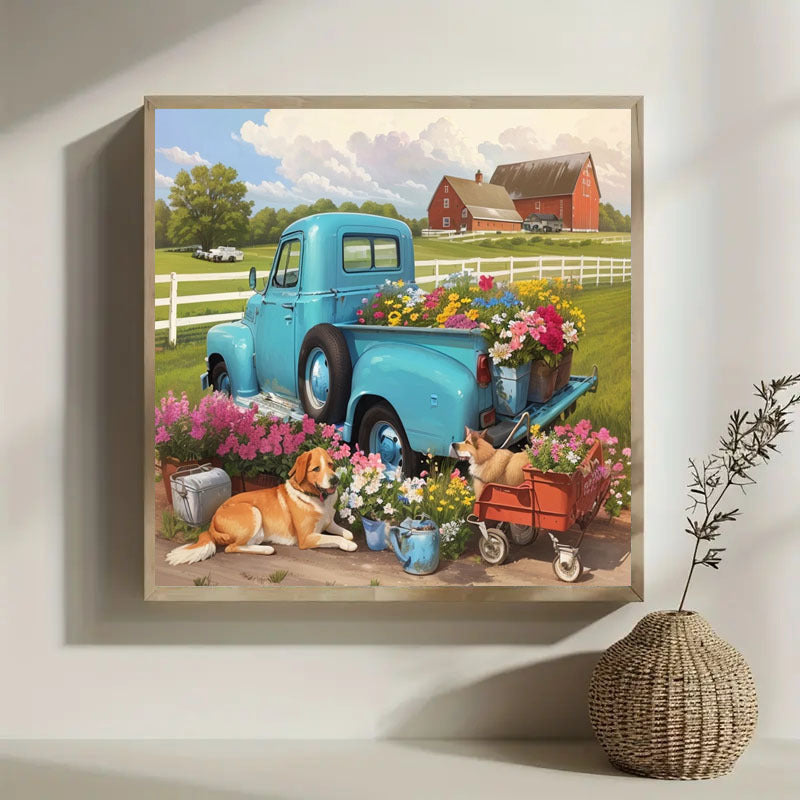 5D DIY Full Round Diamond Painting Art Kit