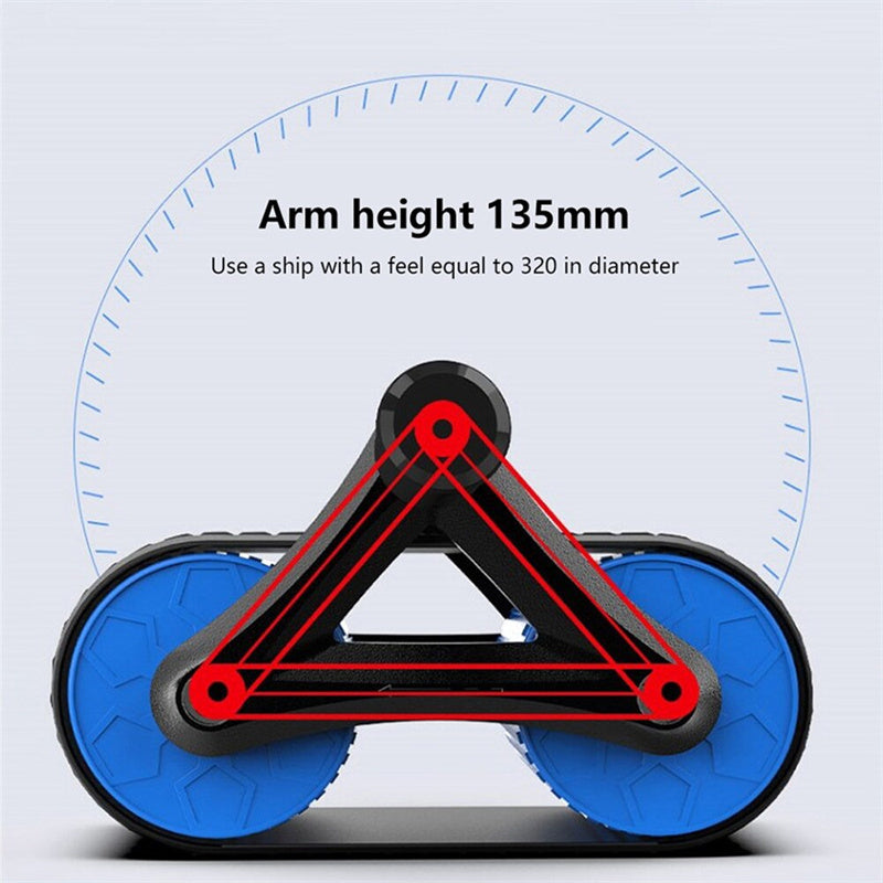 Automatic Rebound Ab Wheel Roller Trainer