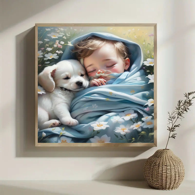 5D DIY Full Round Diamond Painting Art Kit