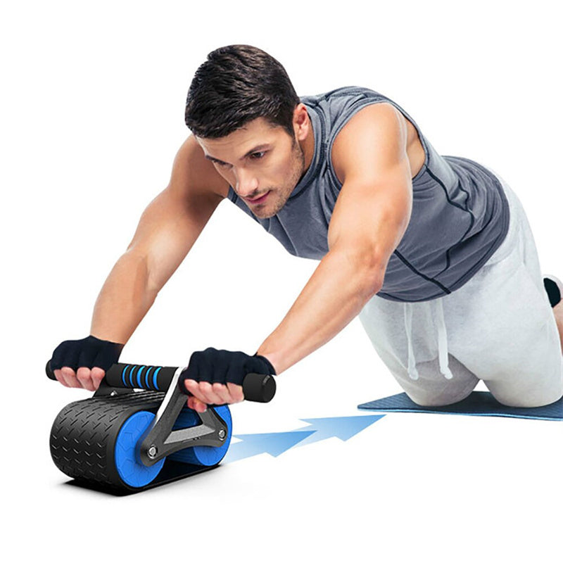 Automatic Rebound Ab Wheel Roller Trainer