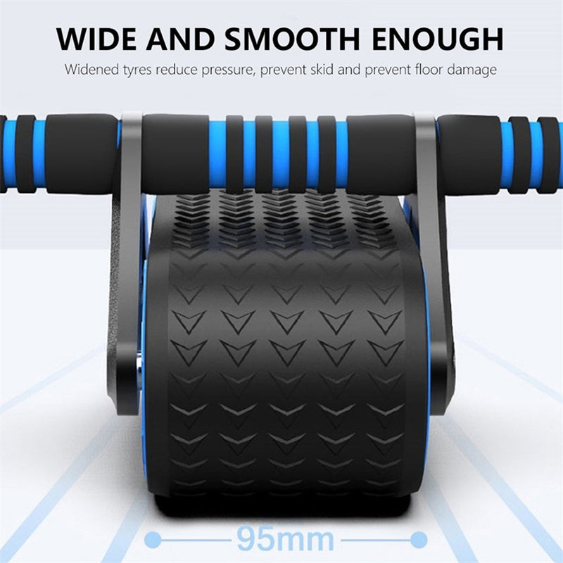 Automatic Rebound Ab Wheel Roller Trainer