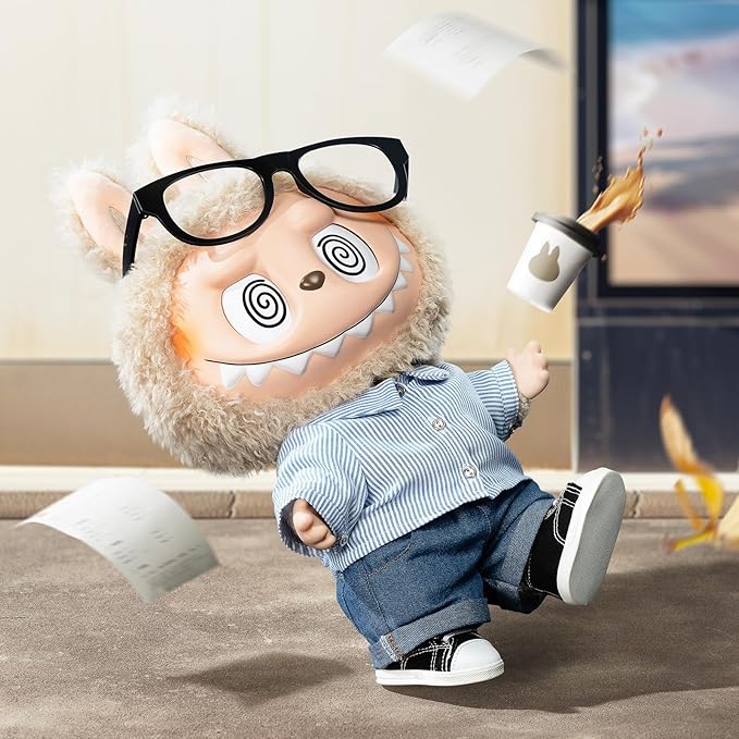 The Monsters - FLIP with ME Vinyl Plush Doll Action Figure, 15.75 inches Height, Toys for Modern Home Decor, Collectible Toy Set for Desk Accessories, 1PC