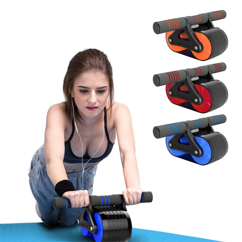Automatic Rebound Ab Wheel Roller Trainer