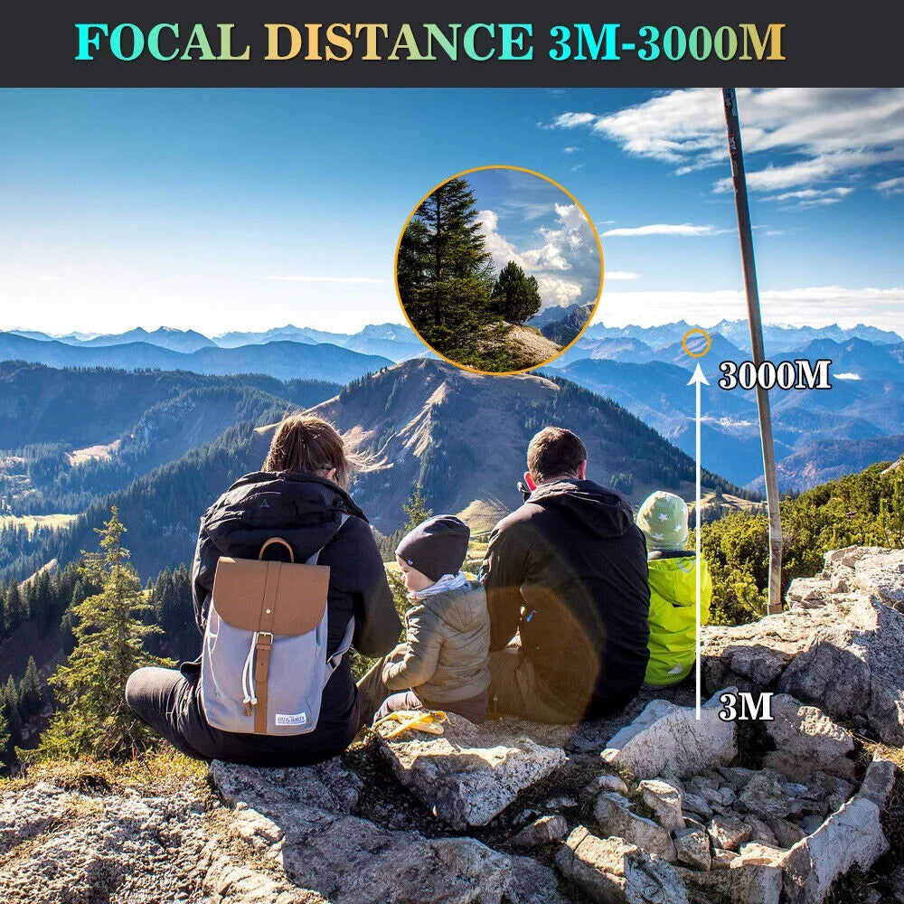 80X100 Telescope for Kids Beginners Adults, Refractor Telescope with Adjustable Tripod