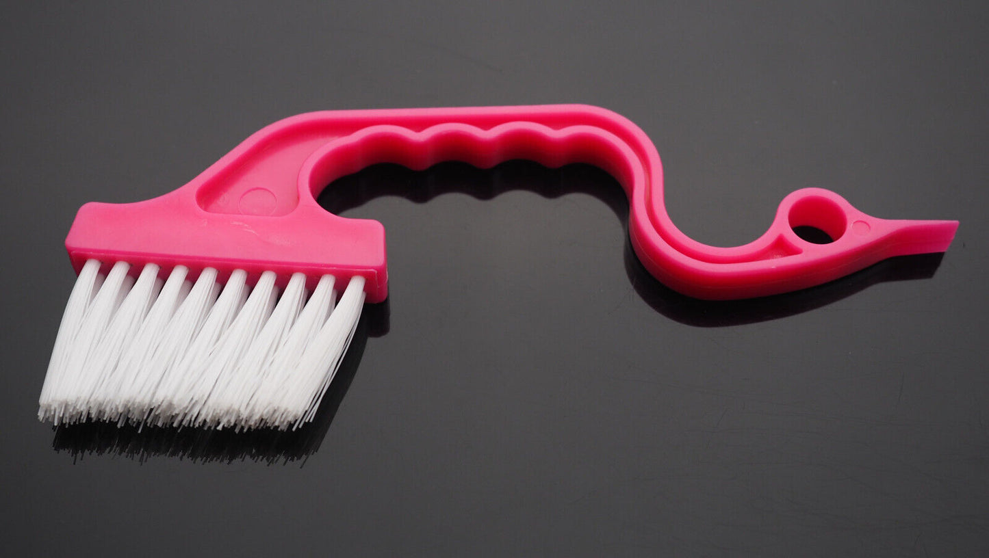 Hand-Held Groove Gap Cleaning Tool Goose Bird Window Track Kitchen Brush Scraper