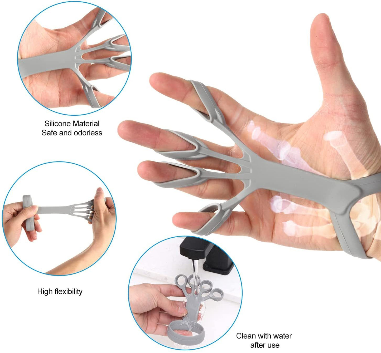 Silicone Finger Grip Strength Trainer