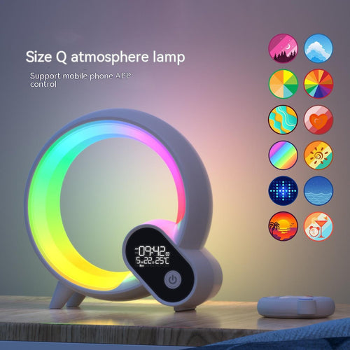 Sunrise Wake-Up Alarm Clock with Bluetooth Speaker