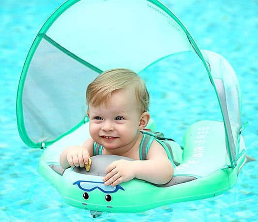 Inflatable Baby Swimming Ring Float with Seat