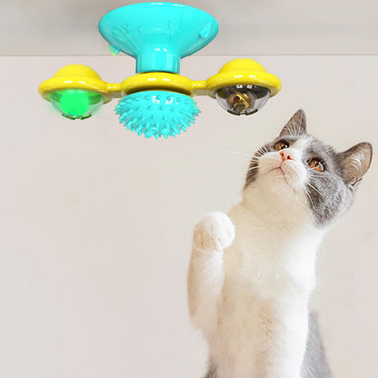 Multi-Function Cat Rotating Windmill Toy