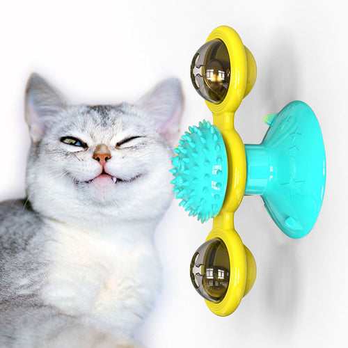 Multi-Function Cat Rotating Windmill Toy