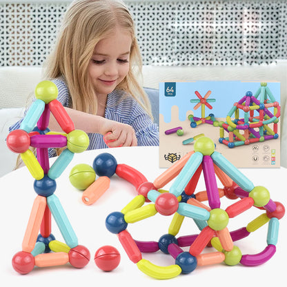 Magnetic Stick Building Blocks for Kids