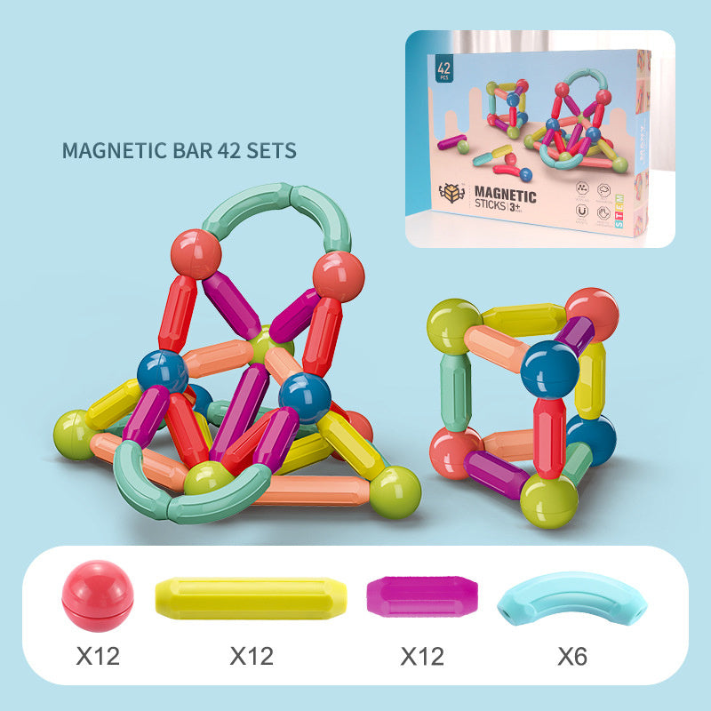 Magnetic Stick Building Blocks for Kids