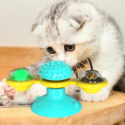 Multi-Function Cat Rotating Windmill Toy