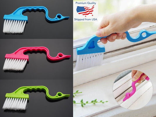 Hand-Held Groove Gap Cleaning Tool Goose Bird Window Track Kitchen Brush Scraper