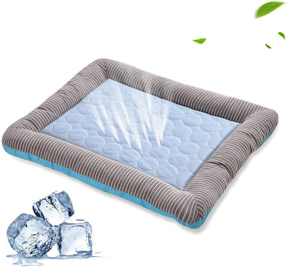 Ice Silk Pet Cooling Mat for Summer