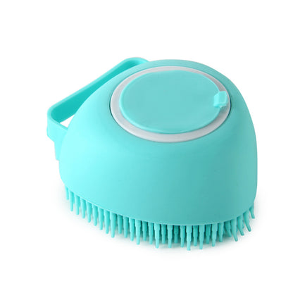 Silicone Pet Bath & Massage Grooming Gloves