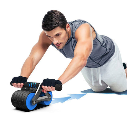 Automatic Rebound Ab Wheel Roller Trainer