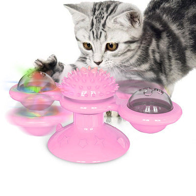 Multi-Function Cat Rotating Windmill Toy