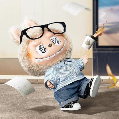 The Monsters - FLIP with ME Vinyl Plush Doll Action Figure, 15.75 inches Height, Toys for Modern Home Decor, Collectible Toy Set for Desk Accessories, 1PC