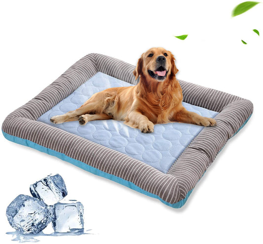 Ice Silk Pet Cooling Mat for Summer