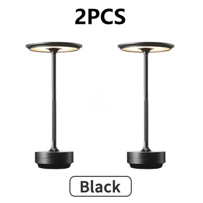 2PCS Rechargeable Wireless Table Lamp for Bedroom