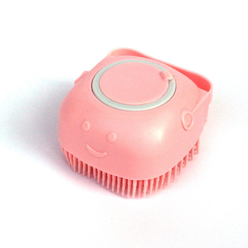 Silicone Pet Bath & Massage Grooming Gloves