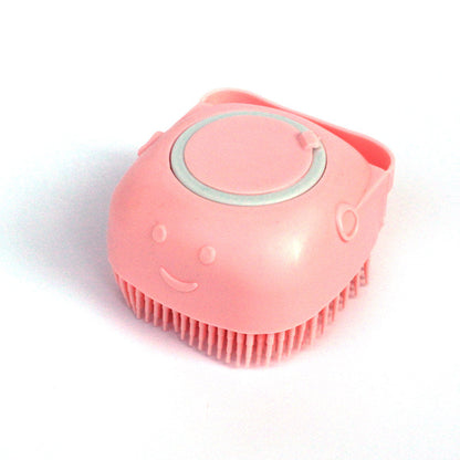 Silicone Pet Bath & Massage Grooming Gloves