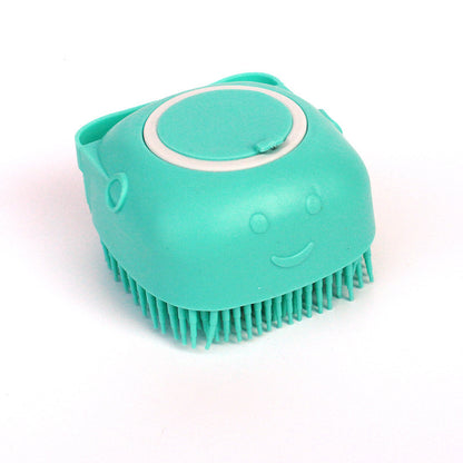 Silicone Pet Bath & Massage Grooming Gloves