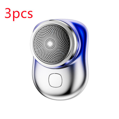 Mini Portable USB Rechargeable Face Shaver for Men