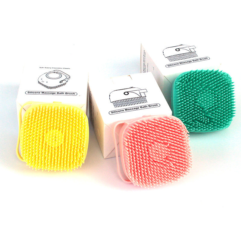 Silicone Pet Bath & Massage Grooming Gloves