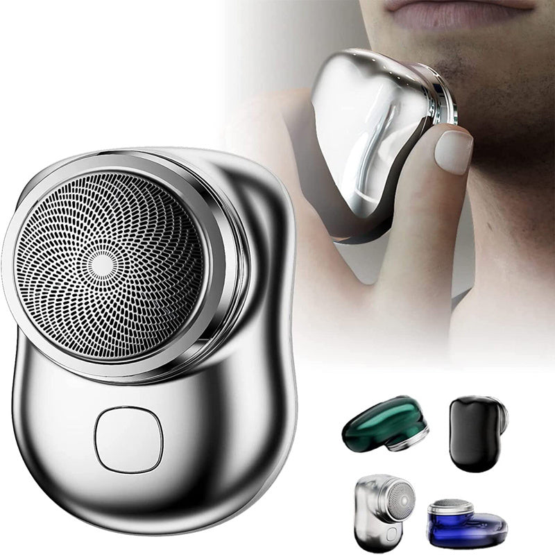 Mini Portable USB Rechargeable Face Shaver for Men