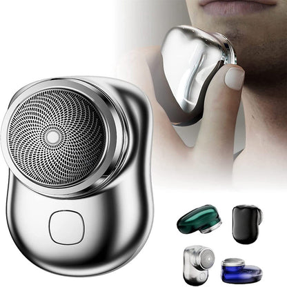 Mini Portable USB Rechargeable Face Shaver for Men
