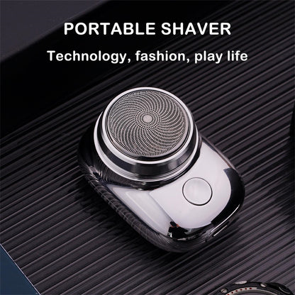 Mini Portable USB Rechargeable Face Shaver for Men