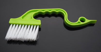 Hand-Held Groove Gap Cleaning Tool Goose Bird Window Track Kitchen Brush Scraper