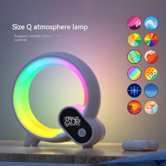 Sunrise Wake-Up Alarm Clock with Bluetooth Speaker